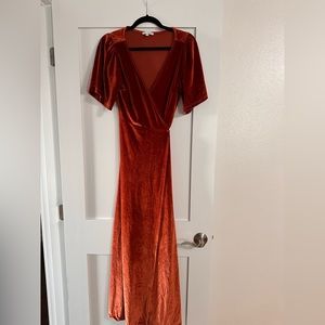 Baltic born dress, style Meghan. Color Rust. size Small.
